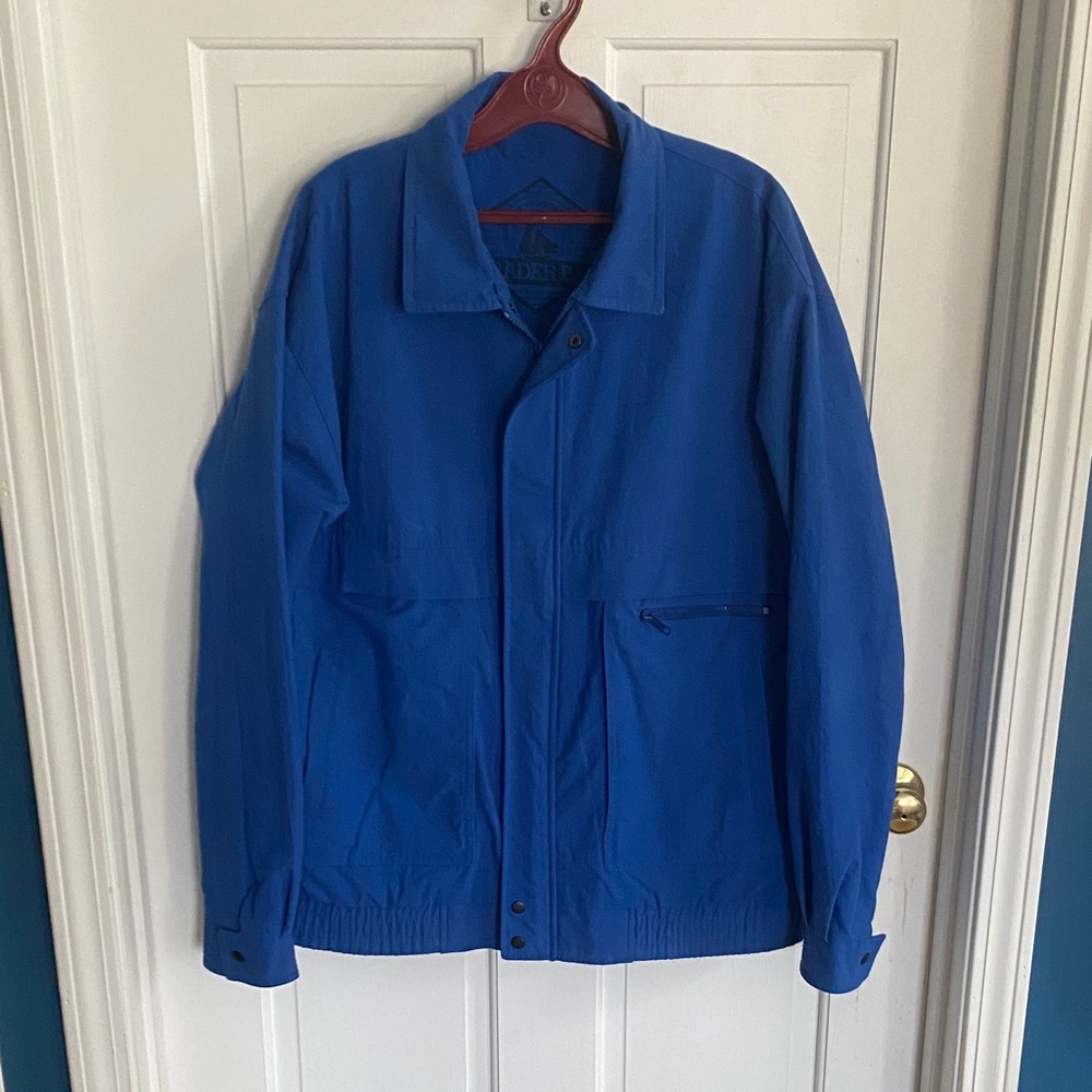 Trader Bay Men's Vibrant Blue Lightweight Jacket